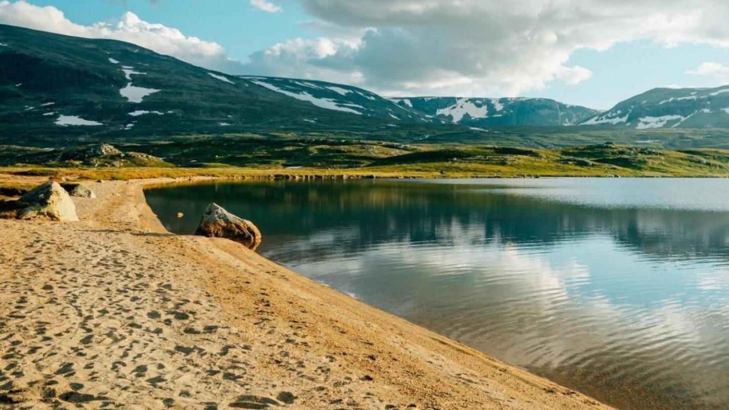 Koselig Hytte Med Usjenert Og Solrik Beliggenhet Geilo Zewnętrze zdjęcie