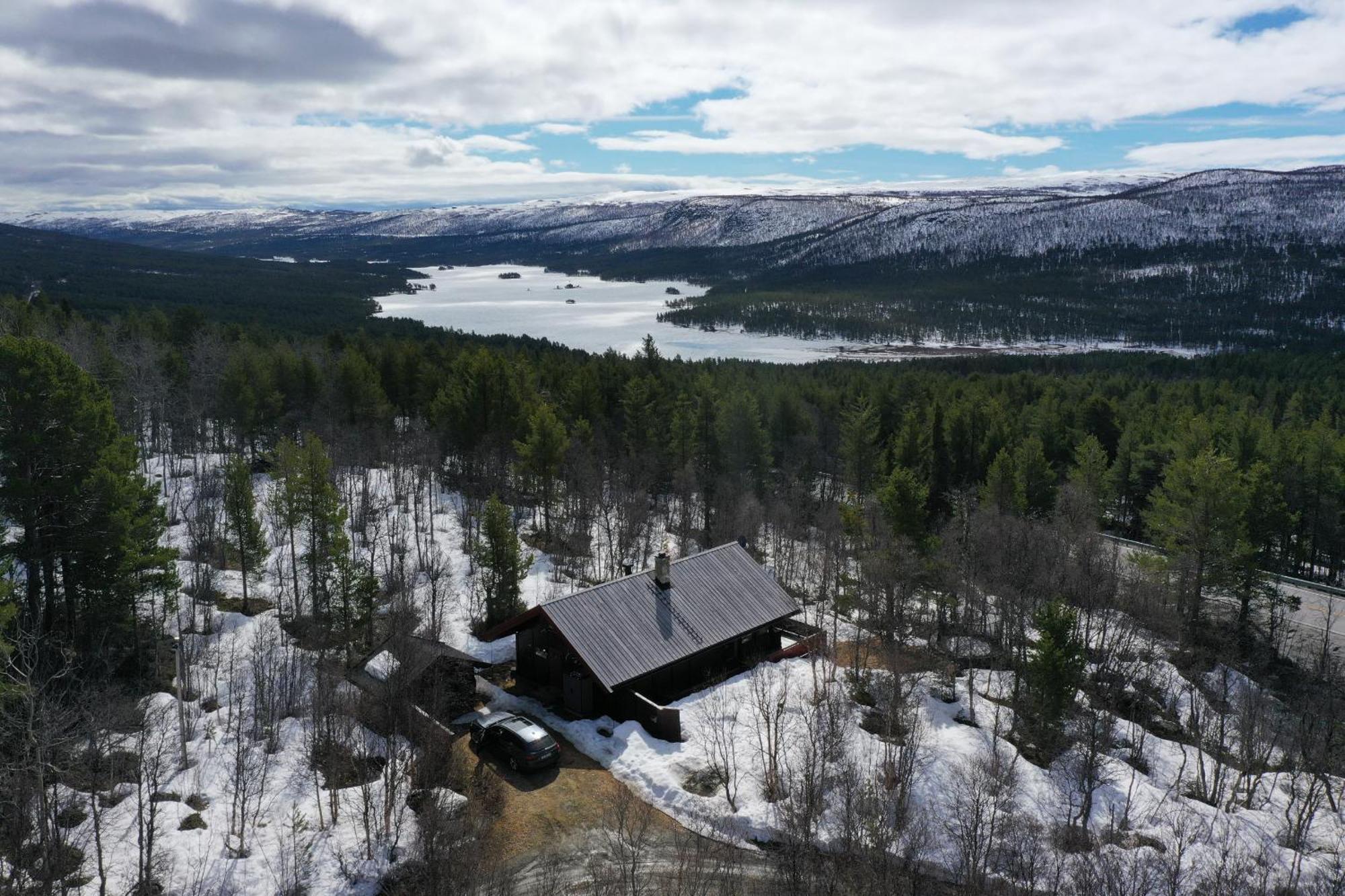 Koselig Hytte Med Usjenert Og Solrik Beliggenhet Geilo Zewnętrze zdjęcie
